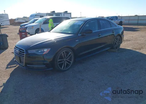 2016 Audi A6 3.0T Premium Plus из США, поврежденный, VIN WAUFGAFCXGN003415